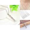 Bts Boys Stainless Steel Geometric Necklace For Women With O Chain Style