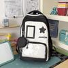 Schoolbag Japanese ins College Style Transparent Versatile Girl Cute School Bag Student Class