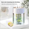 2000ML 3 Löcher USB Luftbefeuchter Ätherisches Öl Aromatherapie Cool Mist Maker Luftreiniger mit LED Romantisches Licht