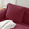New Design Colors Thick Polar Fleece Sofa Protective Cover Jacquard Solid Printed Pillowcase Cover For Soft Cushion 45x45cm