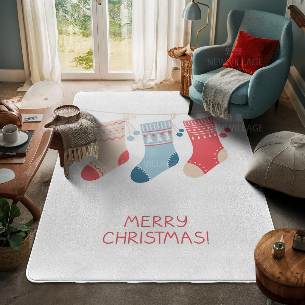 Koberec ke vchodu do domu Rohožka ke dveřím do domu Obývací pokoj Vana Koupelna Protiskluzové koberce s absorpcí vody vana Veselé Vánoce zima