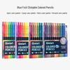 Blue Fruit 12-Color Oil-Based Mechanical Colored Pencils for Students and Professionals