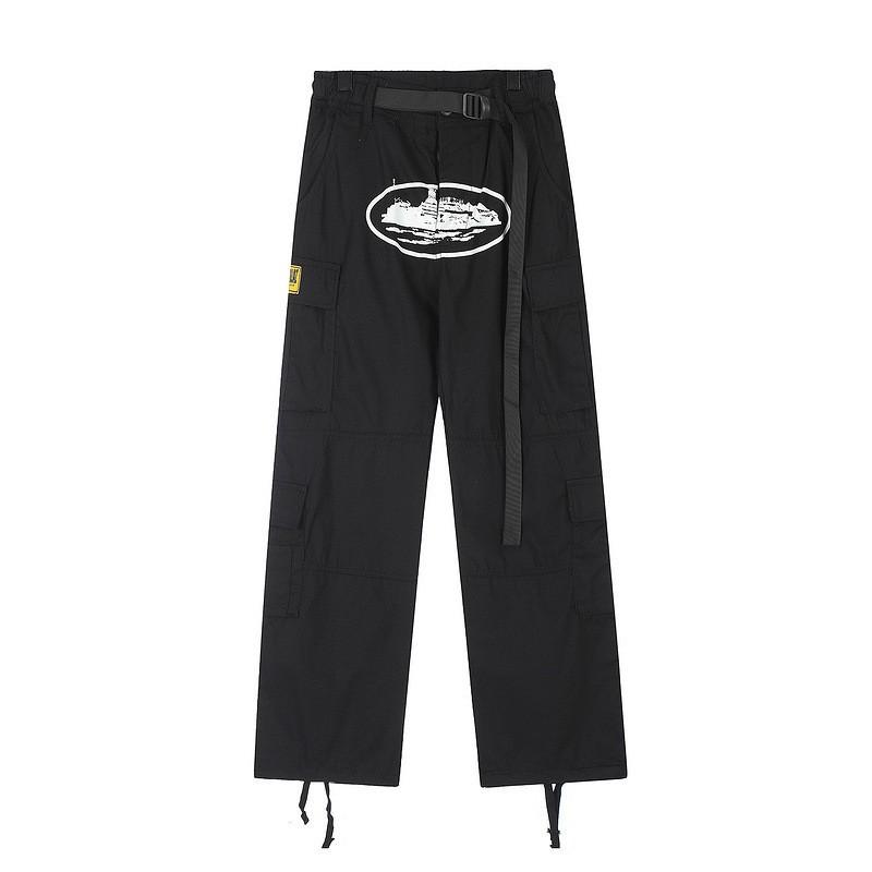 Croteiz 5th Anniversary Cargo Pants Men Vintage Straight Leg Casual Trousers