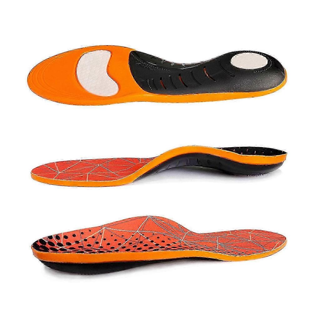 Orthoflexx Arch Support Orthotics for Men, High Arch Support Insoles, 2025 New, Plantar Fasciitis Relief, Comfort & Shock Absorption