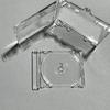 Blank Disc Case Keychain Disc Album Keychain Music Album Keychain Blank Disc Case Pendant for Keychain Decorations