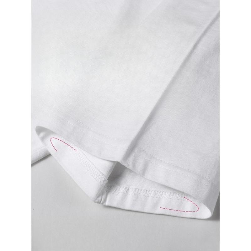 European Size 1pc Men'S White Graphic Print T-Shirt | Russian Text Design, Short Sleeve Crewneck, Casual Summer Streetwear, Slim Fit