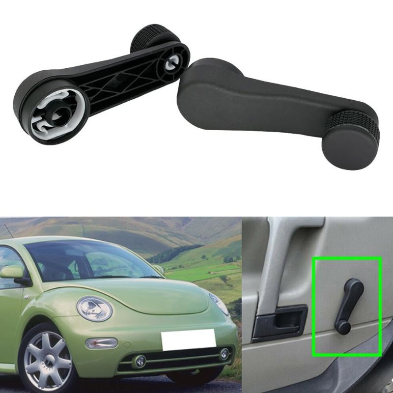Long Lasting Car Window Handle replacements Window Crank Efficient Window Handle Replaces 1H0837581D Suitable for Vehicle 