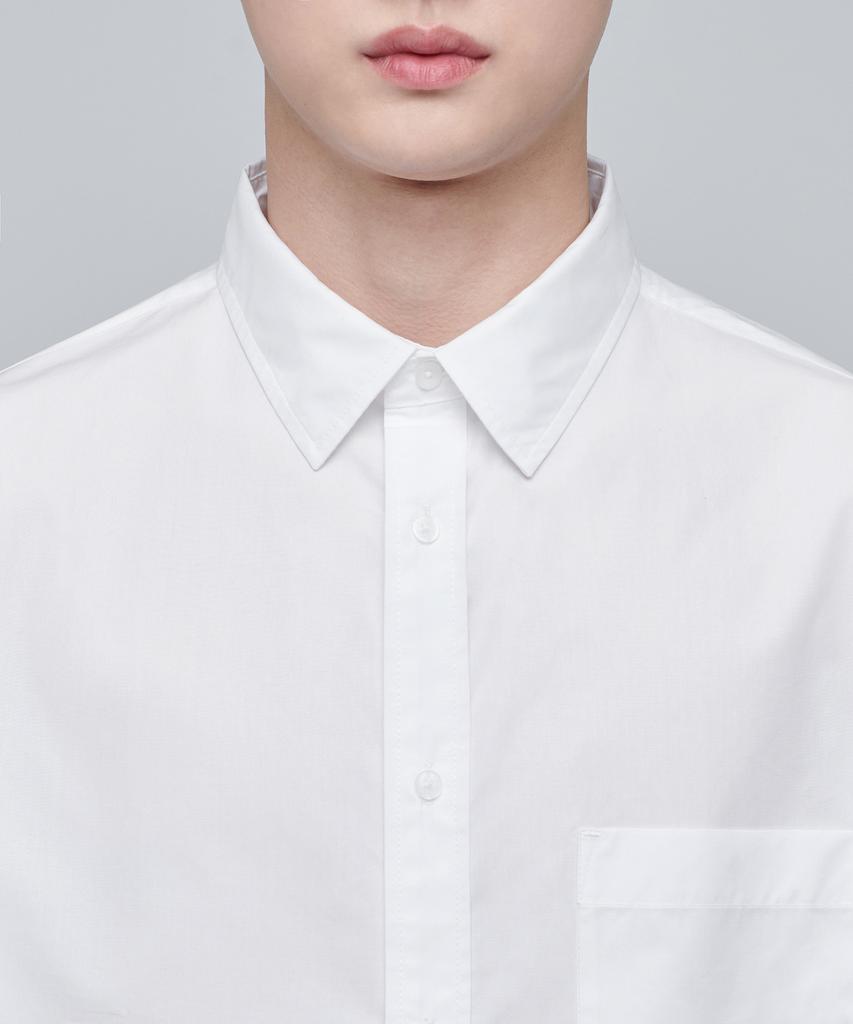 Musinsa Standard Oversized Poplin Shirt [White]