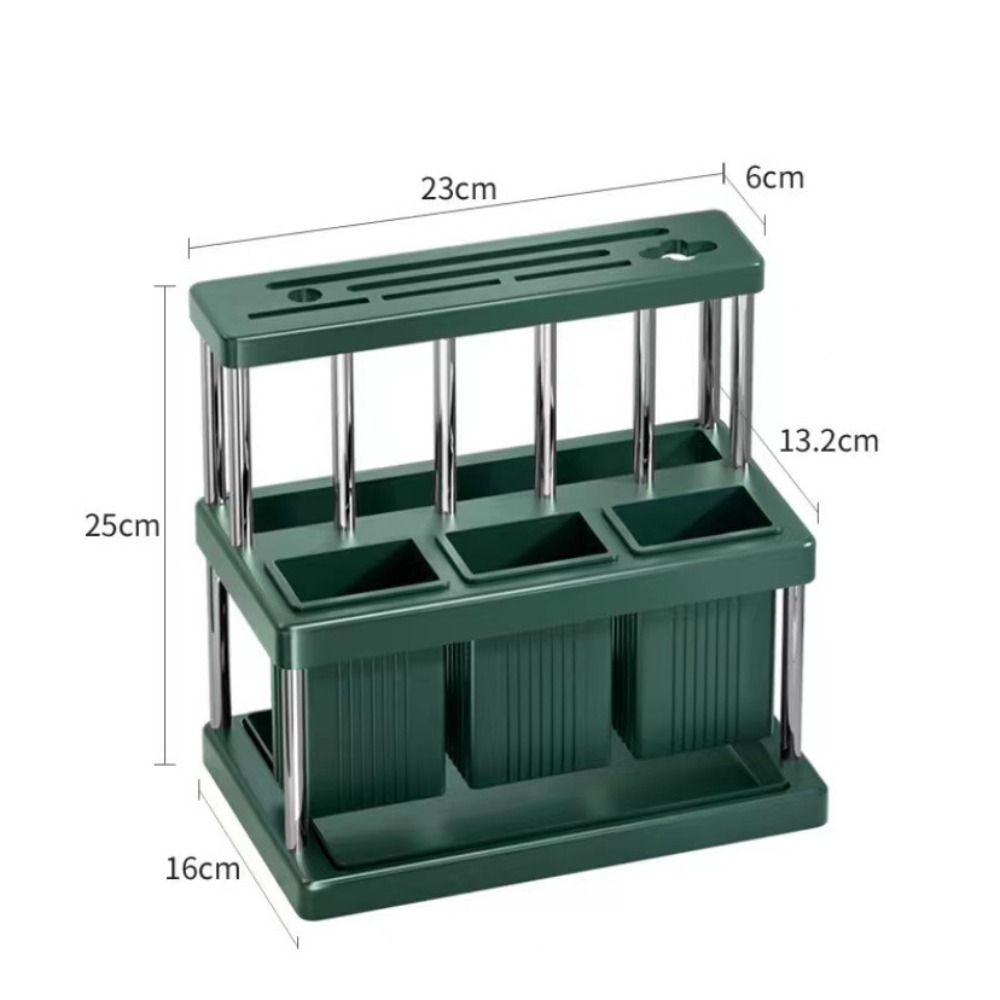 Space Saving Kitchen Cutlery Holder Chopstick Storage Rack  Countertop