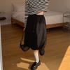 New ArrivAls Open Run BAlloon Skirt A Line wAist Tie Pumpkin Skirt