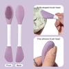 Silicone Ice Cube Tray Mold Double Head Silicone Face Mask Brushes Facial Pore Cleaner Brush Mud Film Applicator Cleaning Tools