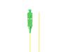 Lanberg SM SC/APC SEMI TIGHT 9/125 G657A1 2M Yellow Fiber Optic Pigtail