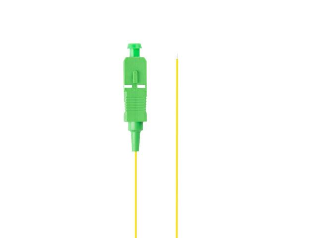 Lanberg SM SC/APC SEMI TIGHT 9/125 G657A1 2M Yellow Fiber Optic Pigtail