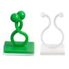 50Pcs Vine Fixing Clip Punch Free Self-adhesive Wall Climbing Plant Branch Binding Fixer Balcony Supplies