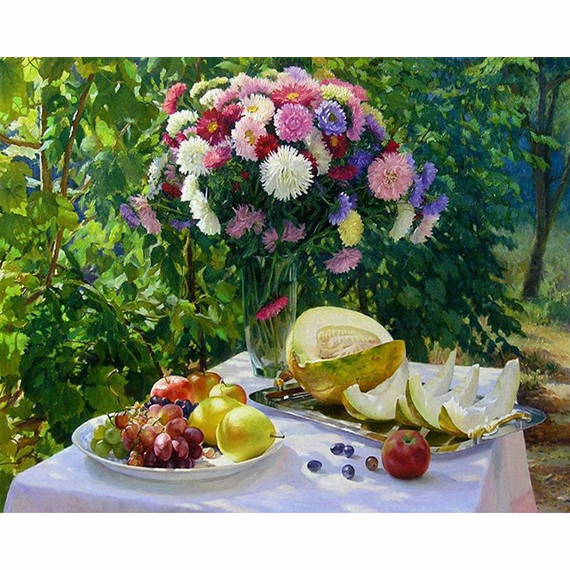 

5D DIY алмазная живопись крест стежка Ужин масляная живопись площади / круглый бриллиант вышивка Подарок или украшение