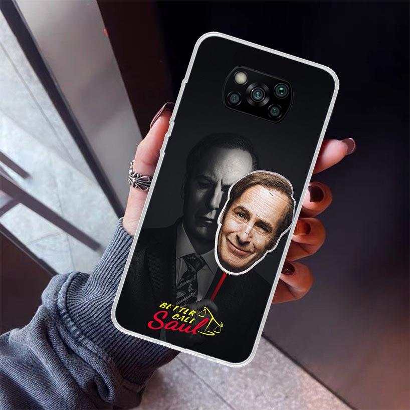 Better Call Saul TV Phone Case For Xiaomi Poco X7 X6 X5 Pro F7 Ultra Redmi 15C 15 13 13C 12 12C 10 10A 10C 9 9A 9C 9T Shell Poco