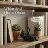 Kitten-Shaped 3D Printed Phone Stand Black Cat Desktop Phone Holder  Home Study Bedroom