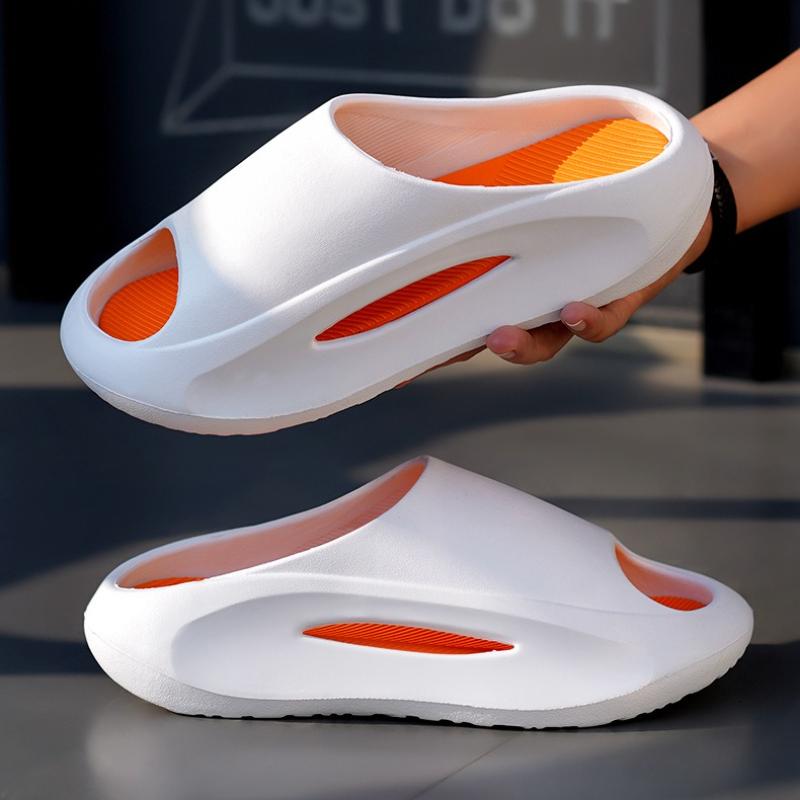 Summer Men Slippers Platform Slip on Open Toe Soft Sole Sandals Outdoor Wear Street Beach Citywalk Casual Slippers Sandalias New