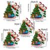 Resin Family Christmas Ornament Decorative DIY Name Pendants Christmas Tree Ornaments  Christmas