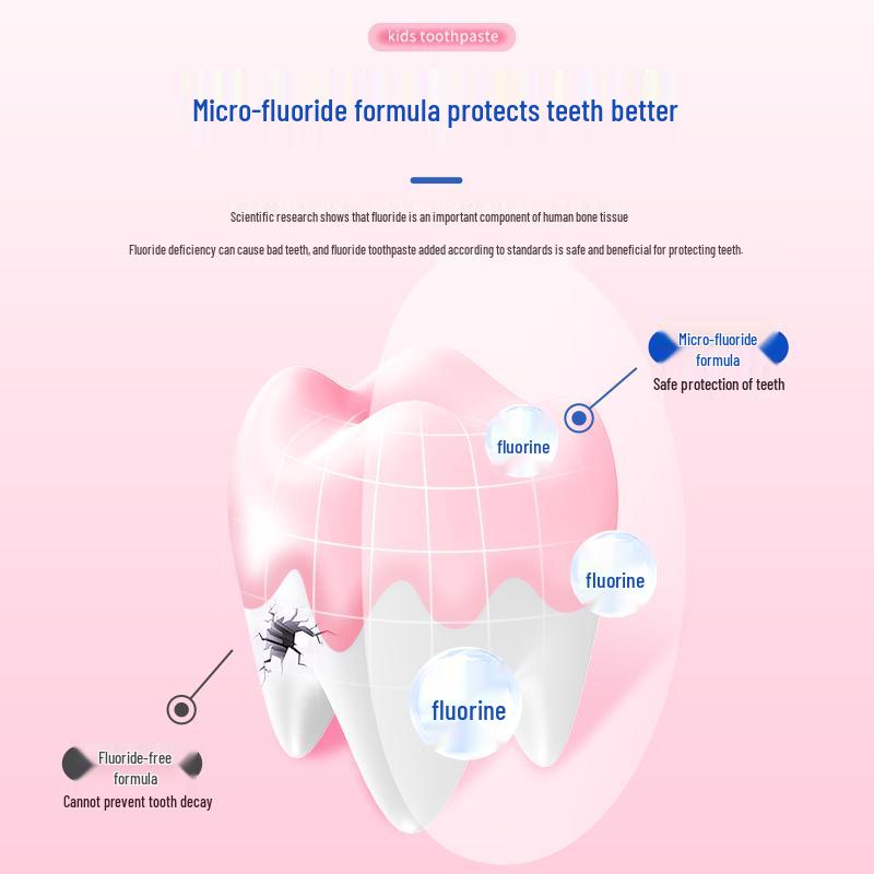 Avec Moi Kids' Probiotic Strawberry Toothpaste (3-Pack)