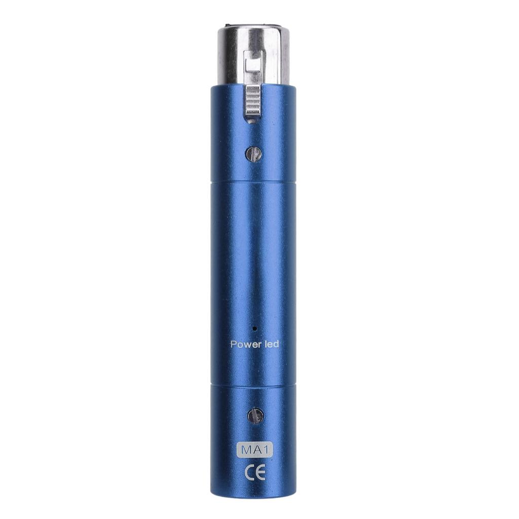 Inline Microphone Preamp Lossless Amplification Dynamic Active Inline Mic Booster Preamplifier with