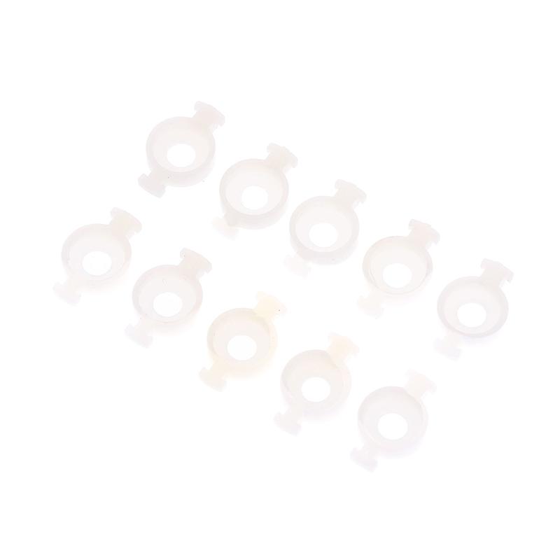 10 Adet Piston Yay Braketi Trompetler İçin Plastik Valfler Pedler Trompet Aksesuarları Yedek Parçalar Kornet Destek Plakaları