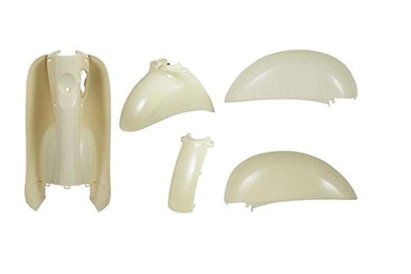 

Bike Parts Center Honda Claire Scoopy AF55 внешний комплект из 5 предметов белый слоновая кость обтекатель 3049