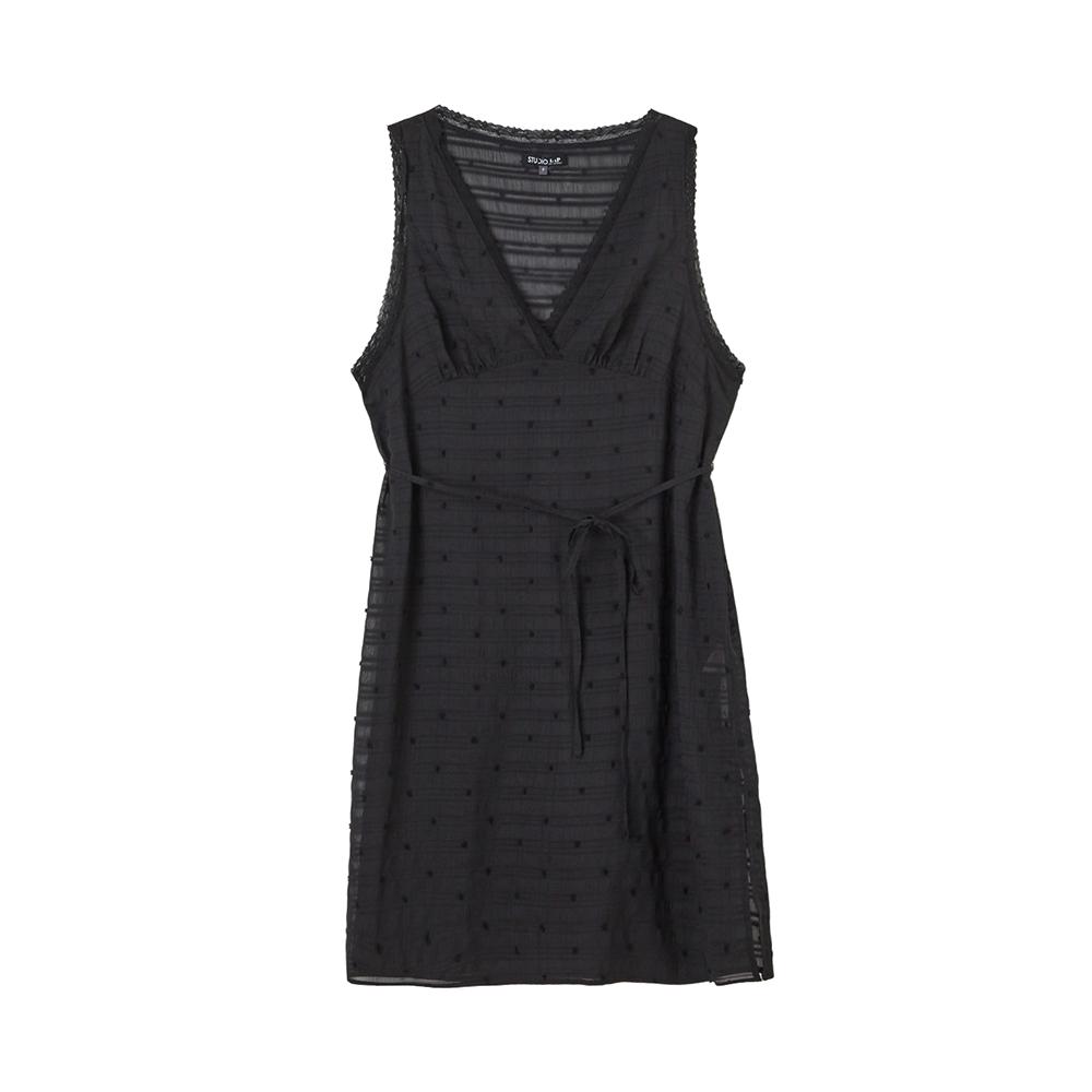 Rap See-Through Lace Layered Dress Ar3Wo866