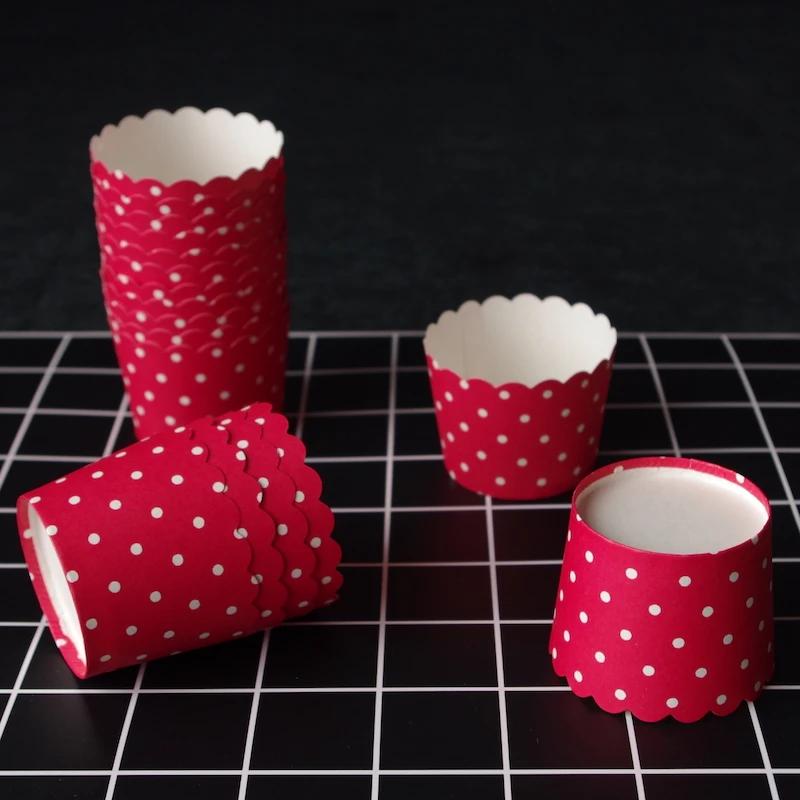 25Pcs Solid Color Baking Cup,Cupcake Liners,Cake Cups Candy Cups Paper Dessert Cups Rainbow Party,Birthday Favor DIY Toppers