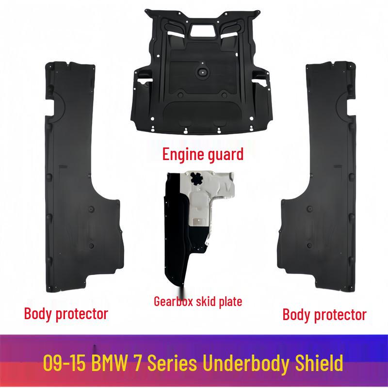 

BMW 7 Series F02 Underbody Shield: Compatible with 730LI, 740, 750, 760 for Gearbox and Engine Protection. Consult Customer for Other Components