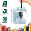 Electric Sharpener Desktop Automatic Pencil Sharpener Suitable To Pencils (6-8mm) for Students School Office Stationery