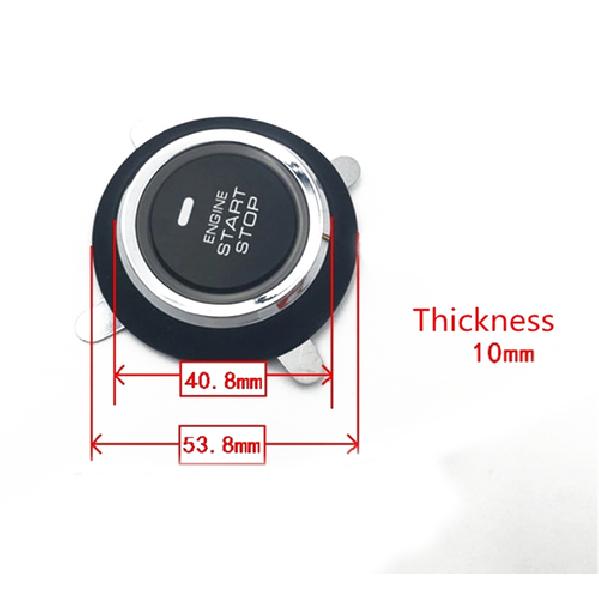 Car Keyless Entry Engine Start Push Button Switch Ignition Starter 12V Universal