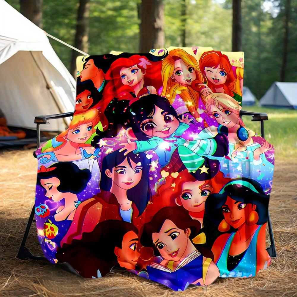 1pc, Happy Disney princesses Blanket, Soft Throw for Room Decor, Perfect Gift for