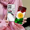 Kurdistan Flag Matte TPU Mobile Phone Case for Honor 90 80 70 60 50 30 20 10 9 8 7 Pro S SE Lite 5G Colorful Printing Cover