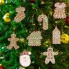 Christmas Pendant Gingerbread Man Christmas Tree Decorations Atmosphere Sense Of Joy And Cute Style