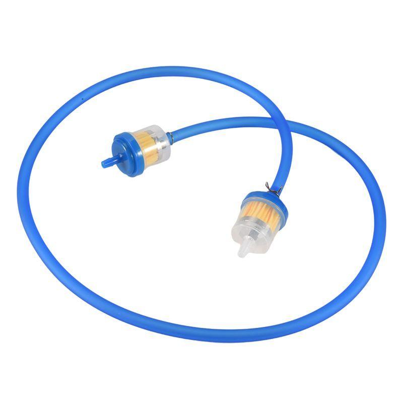 Durable-Gas Fuel Filter Hose Tube Line With Clips For Chinese GY6 50Cc 150Cc 139QMB 157QMJ Tao Tao Scooter ATV Motorcycle Parts