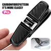Car Carbon Fiber Sunglasses Clip Multi Function Double Headed Clip For Mercedes Benz AMG W205 W204 W206 W213 W212 W211 W222 W221