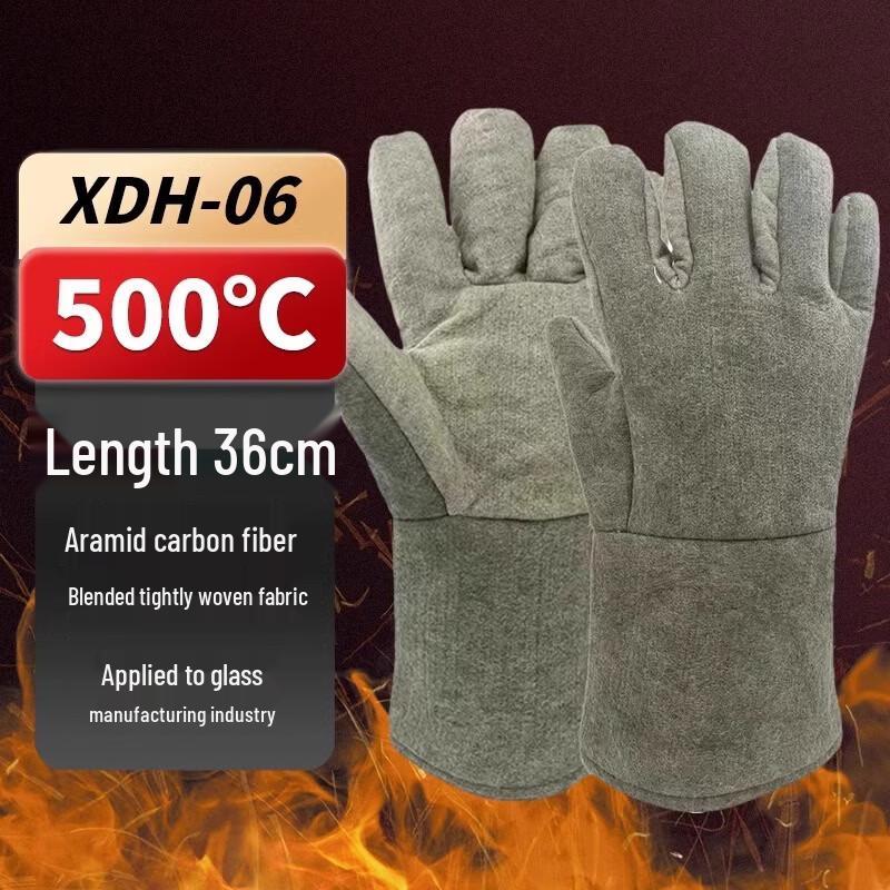 Yipan 500°C Heat-Resistant Leather Oven Mitt