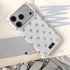Round Edge Double Layer Polka Dot iPhone 15/17/16 ProMax Anti-drop Case