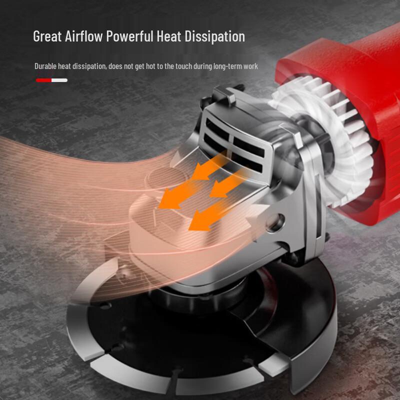 Xinggu XG100-8 Handheld Angle Grinder CN plug (adapter included)