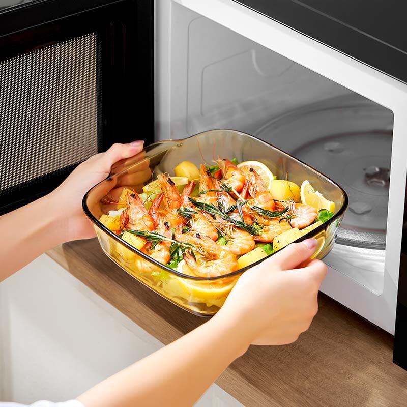 Klara Rectangular Glass Baking & Serving Dish