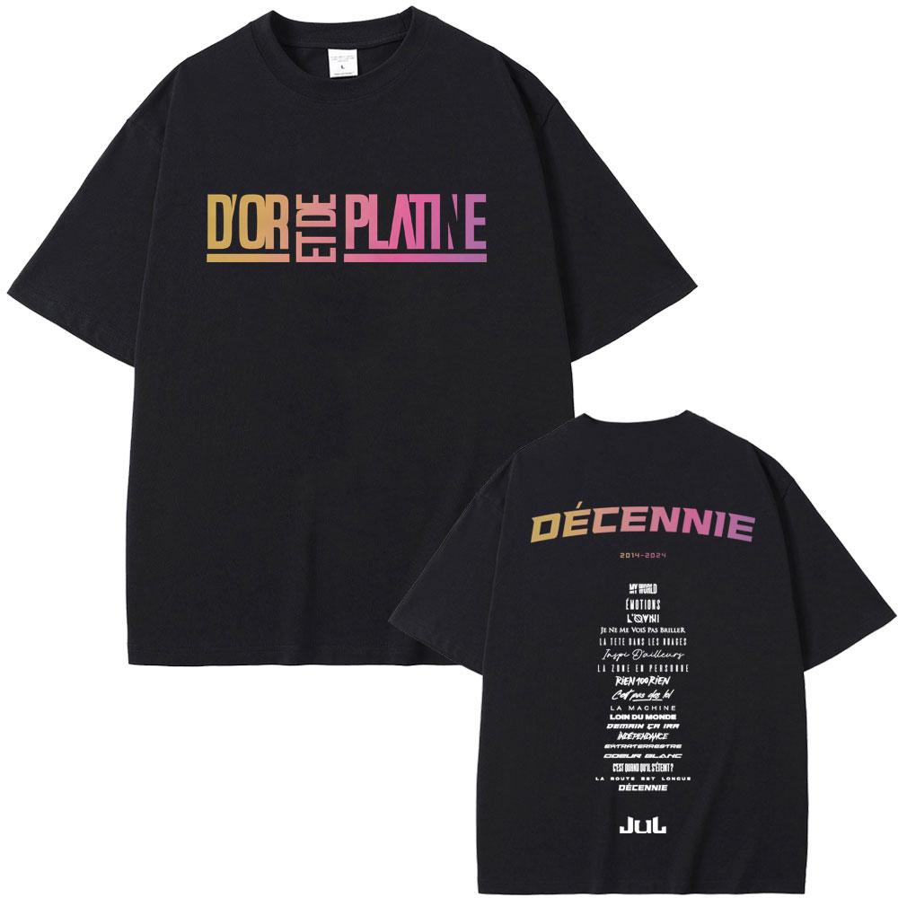 Love Jul 2025 Merch Tshirts Men Women Fashion Rap Pop Music Short Sleeve Tshirt Mens Hip Hop Oversized T Shirts Streetwear