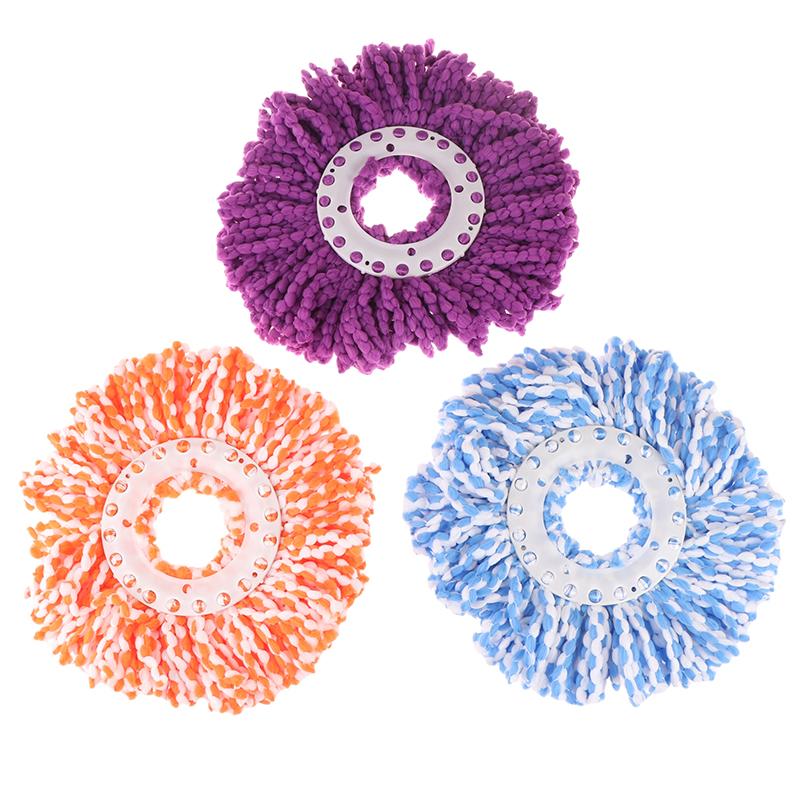 Thicken Microfiber Cotton Head 360 Magic Mops Spinnable Universal Spin Mop Head Replacement Refill Household Cleaning Tools 16Cm