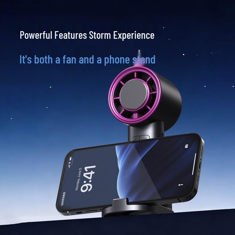 ZISIZ Handheld Mini Desk Fan