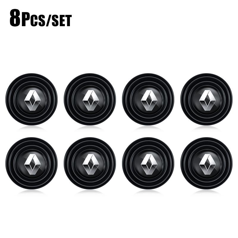 Door Cushioning Protection Silicone Shock Pad For Renault RS Megane 2 3 Kadjar QM6 Clio Koleos Espace Captur ZOE Captur Twingo S888