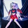 Poupée sexuelle pour homme de 40 cm, anime vampire cosplay halloween mini petite amie masturbation tasse jouet sexuel pour adulte