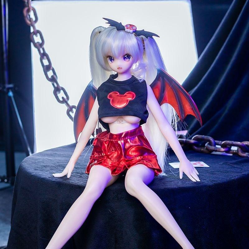 Poupée sexuelle pour homme de 40 cm, anime vampire cosplay halloween mini petite amie masturbation tasse jouet sexuel pour adulte