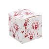 6pcs Festive Candy Snack Carton Environmentally Party Supplies Halloween Candy Boxes with Blood Hand Design for Kids Trick or Treat Party Favor