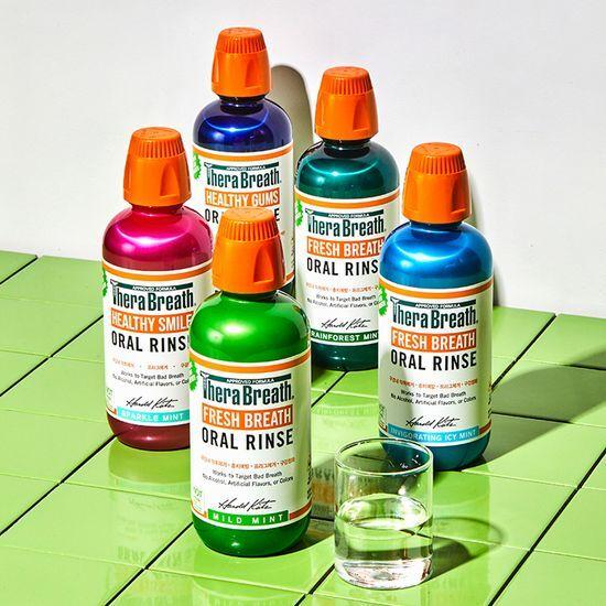 TheraBreath Oral Rinse Gargle 1L + 150ml Free Gift (2 Types & 473ml 5 Types)
