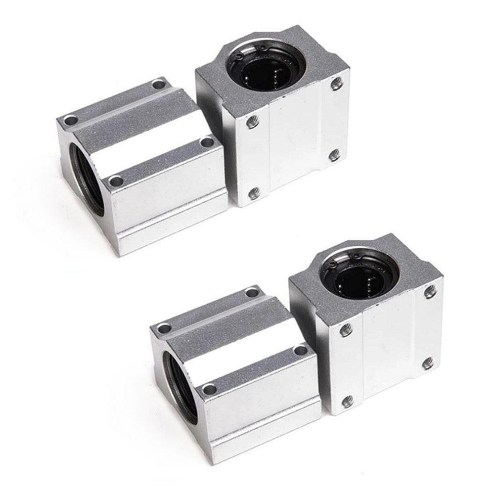 4 Pack SCS12UU 12mm Linear Motion Ball Bearing Slide Blocks For CNC 3D Printers High-selling Tool Accessories